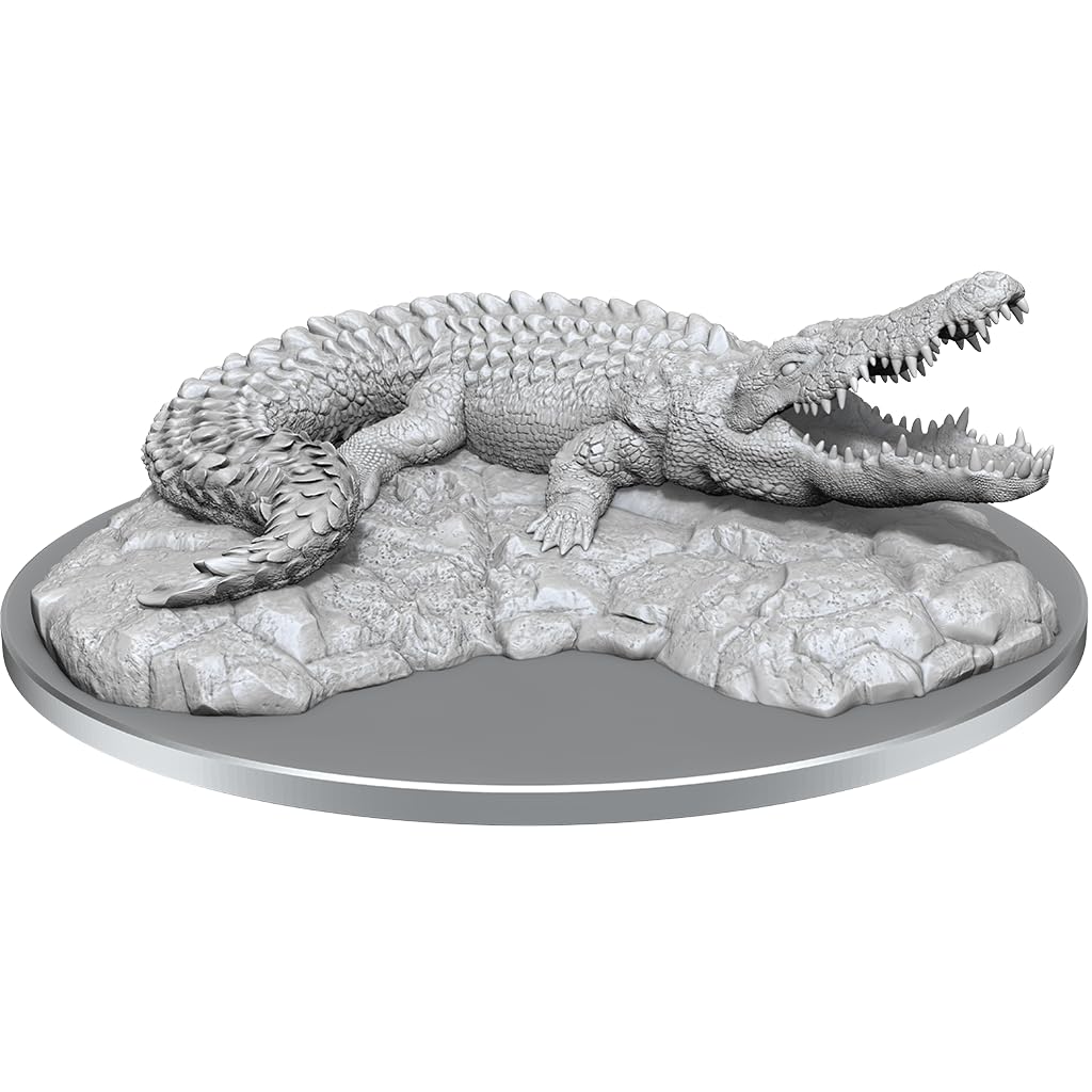 Amazon.com: WizKids Deep Cuts: Giant Crocodile | Unpainted